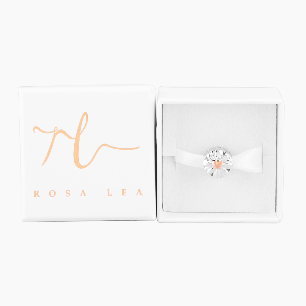 Rosa Lea Openwork Heart Charm AM-2THB031804