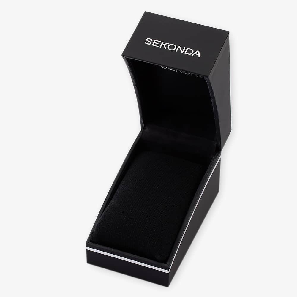 Sekonda Cocktail Dress Silver Stone Set Watch 4684