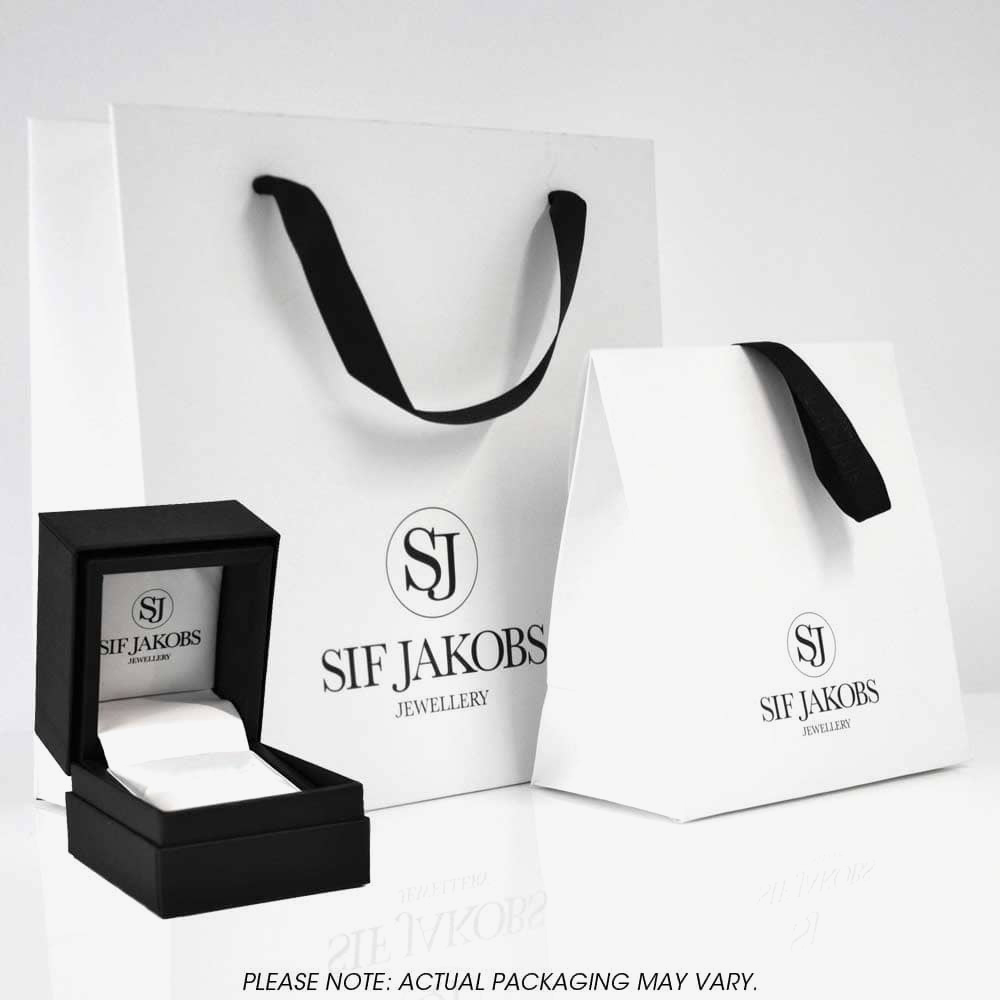Sif Jakobs Rose Gold Plated Antella Circolo Grande Earrings SJ-E0325-CZ(RG)