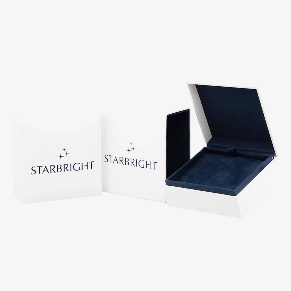 Starbright Sterling Silver Heart Shaped Cubic Zirconia Halo Pendant Necklace THB-03P PK