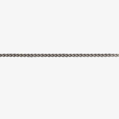 18ct White Gold 18 Inch Fine Spiga Chain EWSP2018