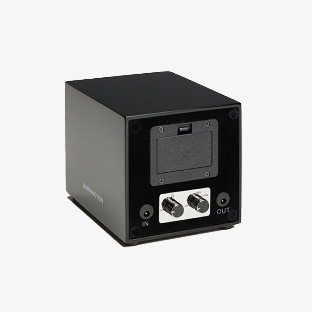 Barrington Mens Black Watch Winder WW-BLACK