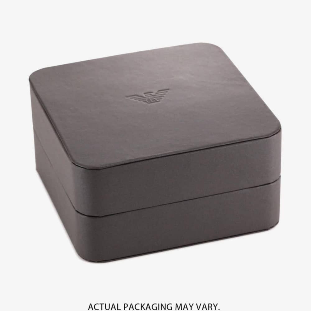 Emporio Armani EG3585040 Silver Round Eagle Logo Necklace