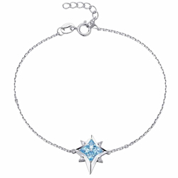 Fei Liu Blue Lucky Wedding Bracelet
