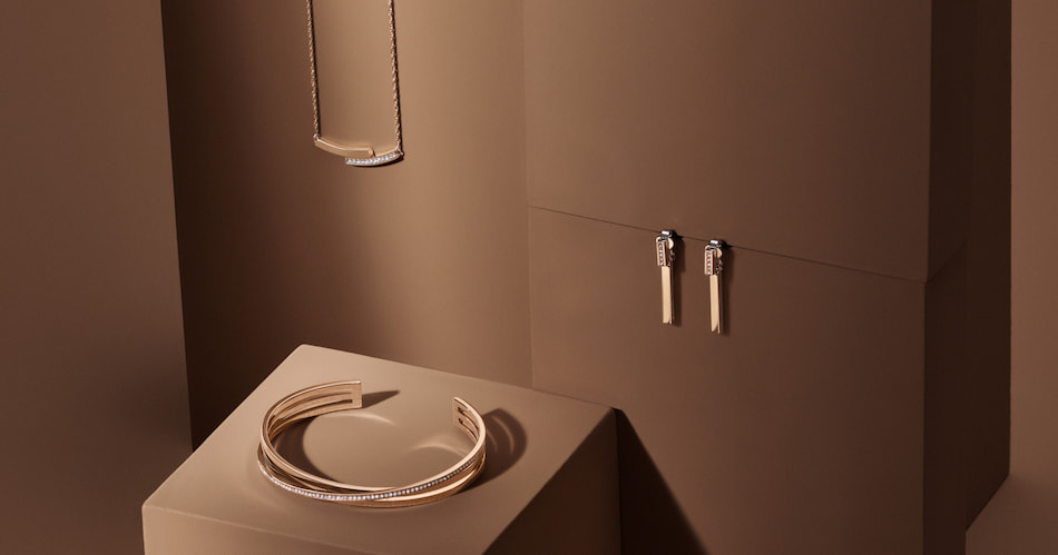 Rose Gold BOSS Jewellery Set