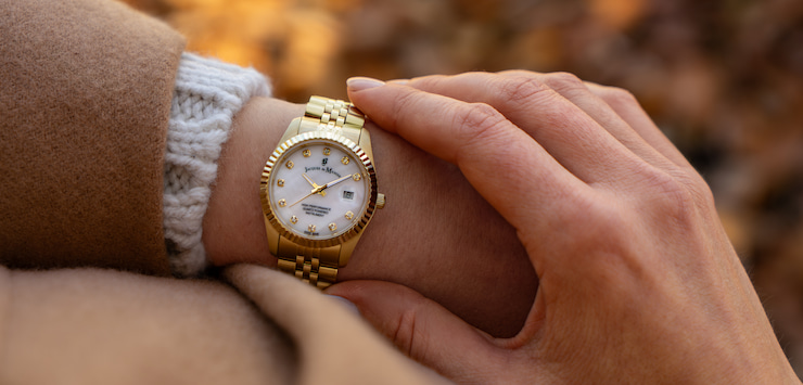 Jacques du Manoir Gold Watches 