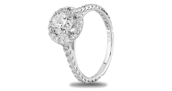 Starbright Halo Rings