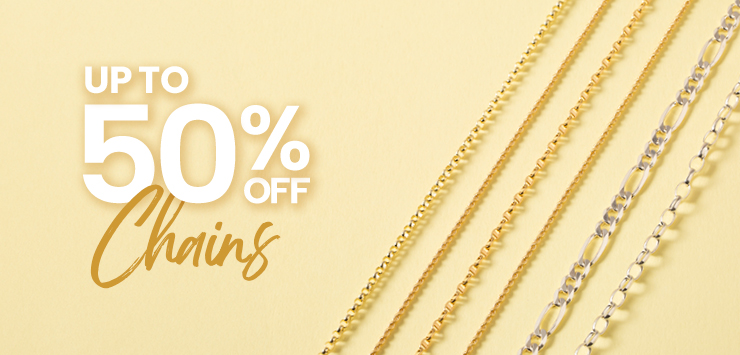 Half price chains sale