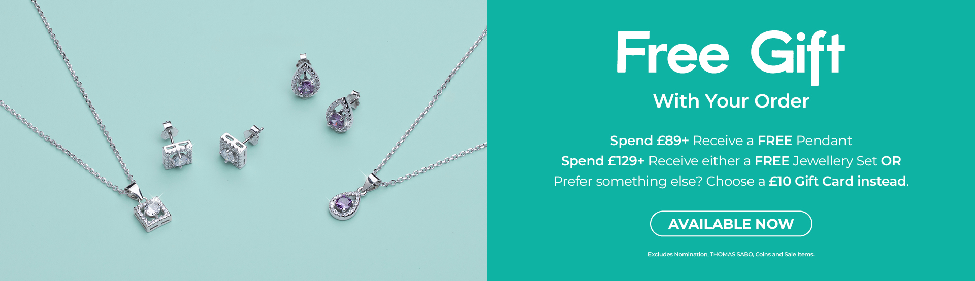 Free gift with purchase