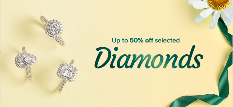 Up to 50% Off Diamonds