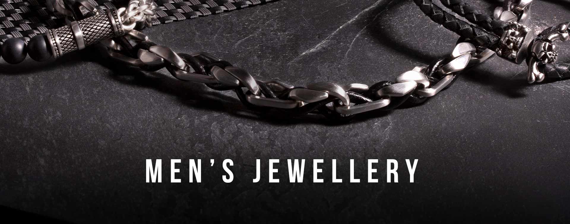 Men's Jewellery Collection Shop Now thejewelhut.co.uk