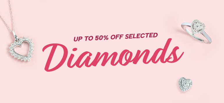 Up to 50% Off Diamonds