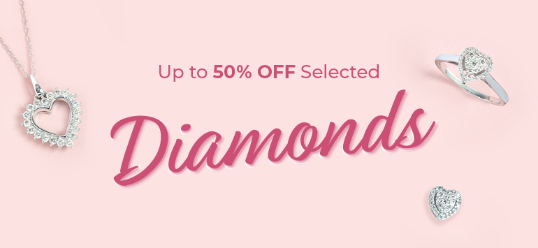 Up to 50% Off Diamonds