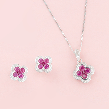 Valentines jewellery sets