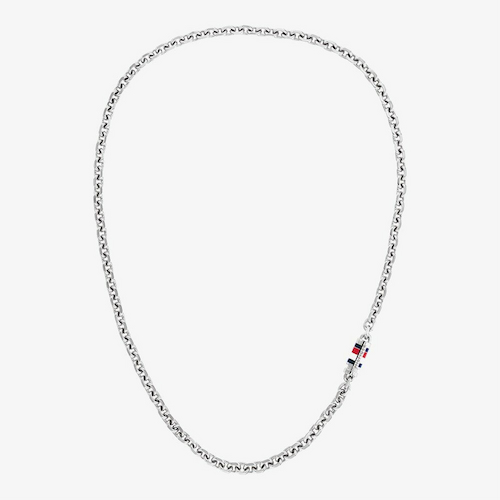 Tommy Hilfiger Bruce Stainless Steel Logo Chain