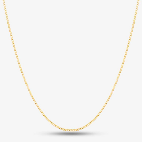 9ct Yellow Gold Fine Curb Chain