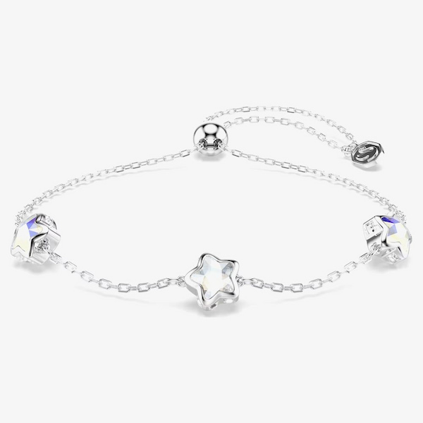 Swarovski Chroma Rhodium Plated Star Bracelet