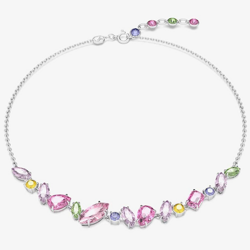 Swarovski Gema Mixed Cut Multi-Coloured Necklace