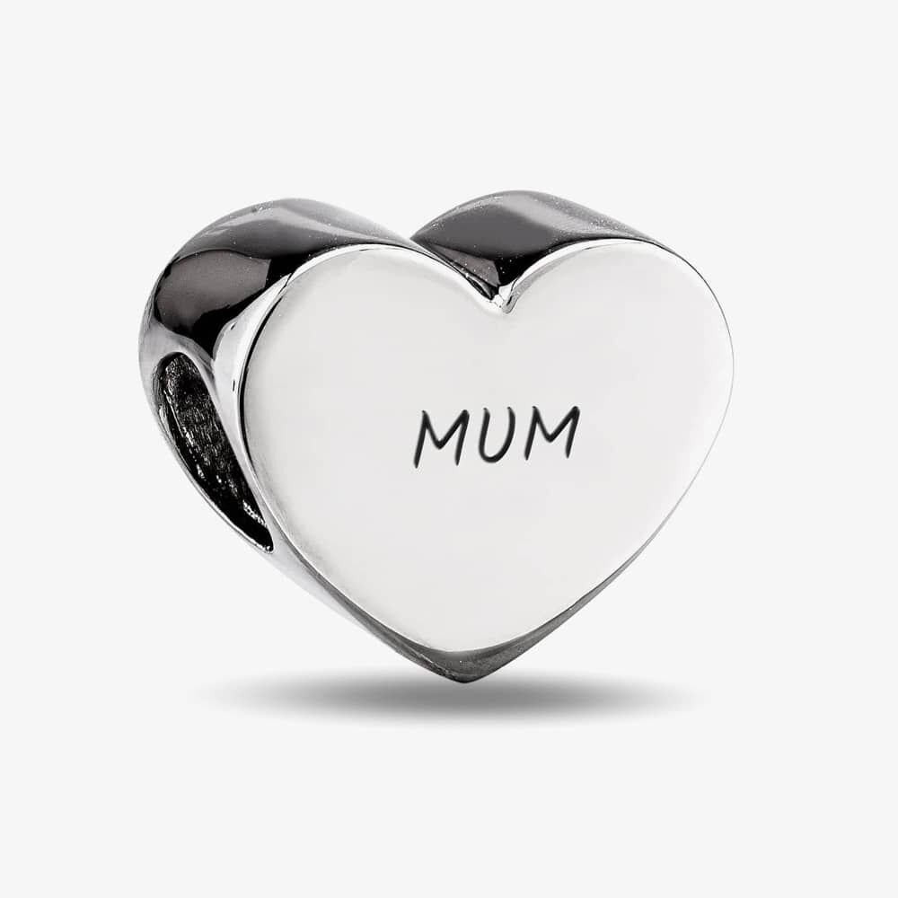 Rosa Lea Mum Heart Charm