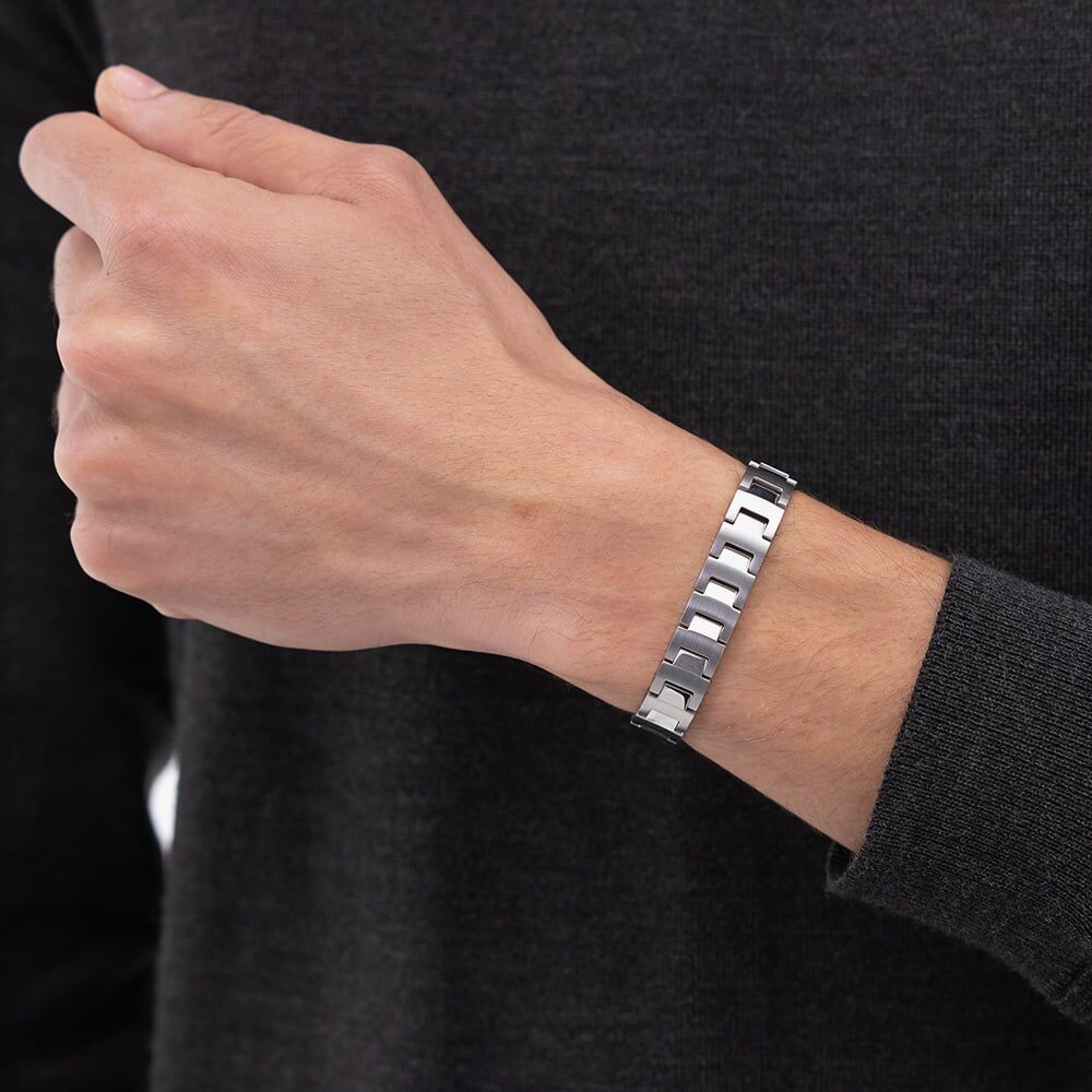 BOSS Candor Stainless Steel Link Bracelet