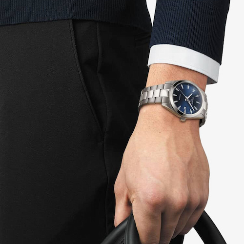 Tissot Mens Gentleman Titanium Watch