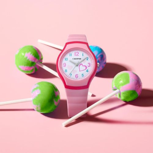 Calypso Girls Sweet Time Heart Watch at The Jewel Hut