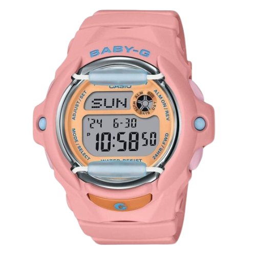 Casio Baby-G Playful Beach Coral Pink Watch