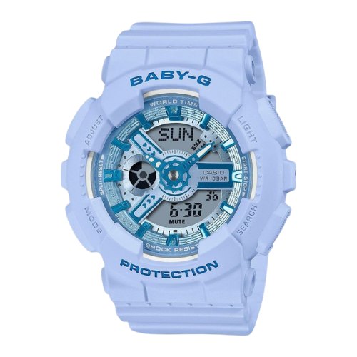 Casio Baby-G Y2K Blue Retro Watch