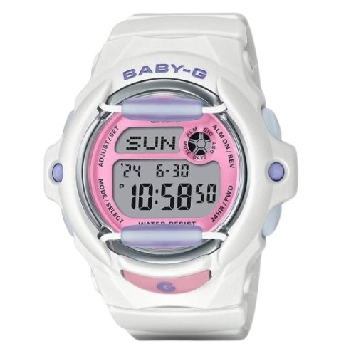 Casio Ladies Baby-G White & Pink Watch