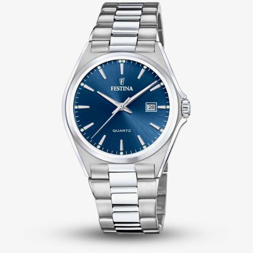 Festina Men’s Classic Blue Dial Watch