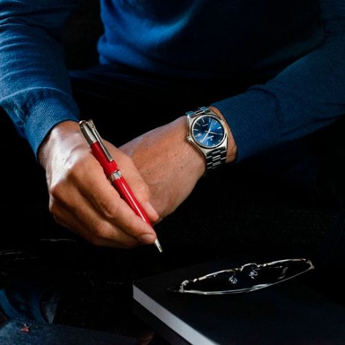 Festina Men’s Classic Blue Dial Watch on wrist