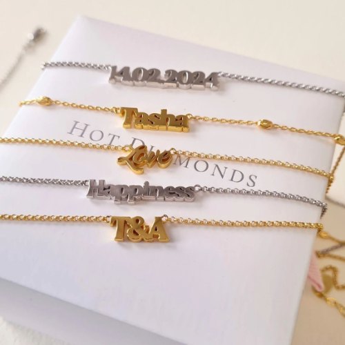 Hot Diamonds - Personalised Necklaces