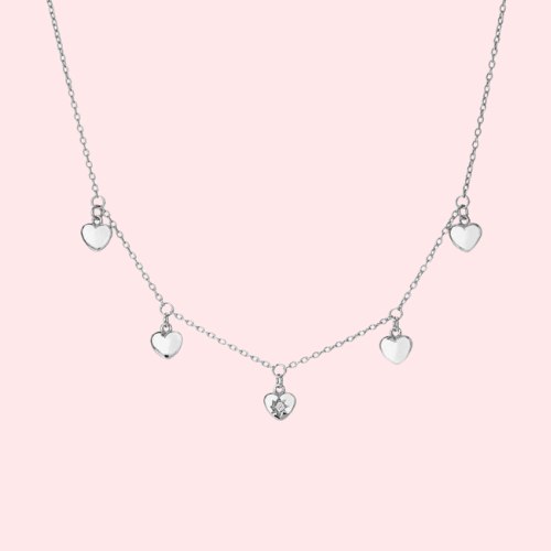 Hot Diamonds Sterling Silver Heart Icon Necklace