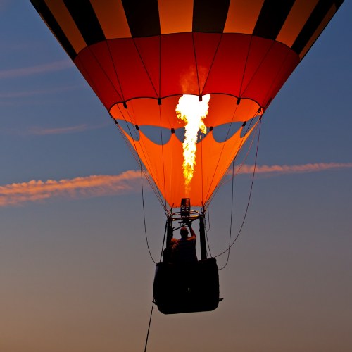 Magical Hot Air Balloon Ride Proposal