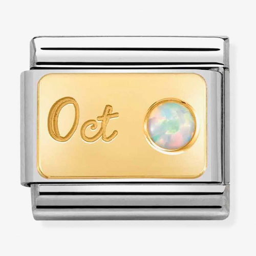 Nomination CLASSIC Composable October Opal Charm