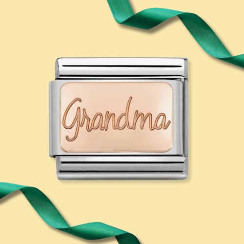 Nomination CLASSIC Rose Gold Plates Grandma Charm