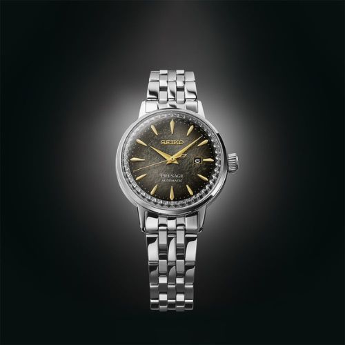 Seiko Presage Two Tone Cocktail Time Watch - Trendy Watches for Women