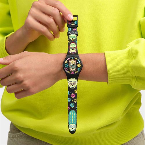 Shop Swatch Simpsons D'OH OF THE DEAD Watch