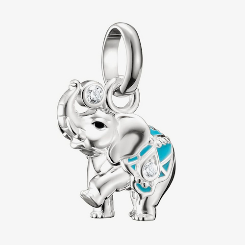THOMAS SABO Charm Club Connect Silver Elephant Charm