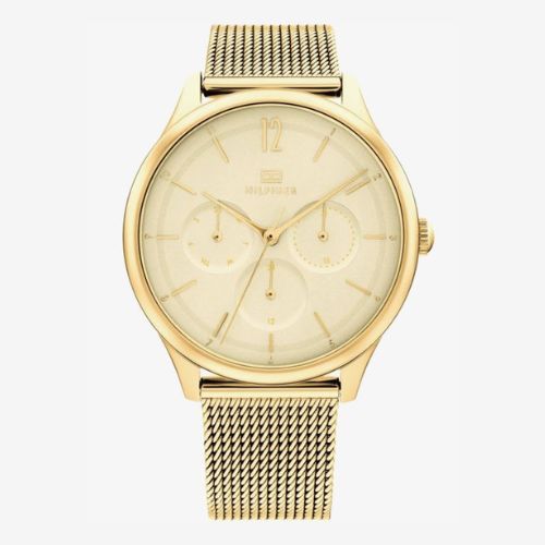 Tommy Hilfiger Ladies Layla Gold Plated Watch - Trendy Womens Watches