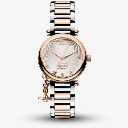 Vivienne Westwood Ladies Orb Diamond Watch - Trendy Watches for Women