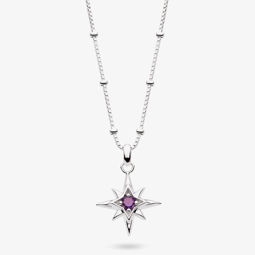 Kit Heath Céleste February Aurora Birthstone Amethyst Necklace