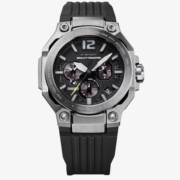 Casio Mens G-Shock Master Of G Gravitymaster Black Dial Strap Watch