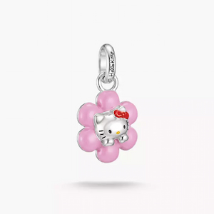 THOMAS SABO Hello Kitty Pink Flower Charm