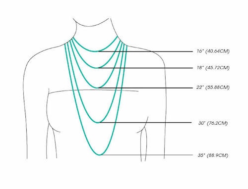 Necklace Size Guide