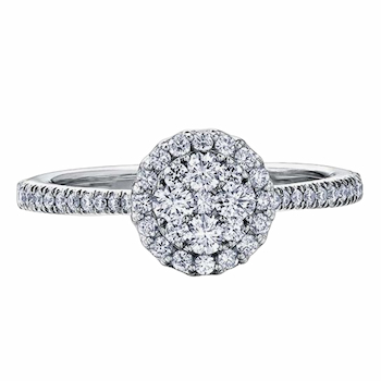 Cluster Engagement Ring Proposal
