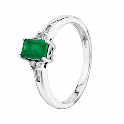 Emerald Ring For May Birthstone Jewellery