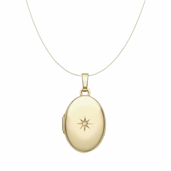 Gold Locket For Mother's Day