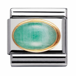 Oval Nomination Charm May Birthstone