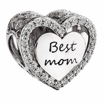 Best Mum Rosa Lea Charm Mother's Day